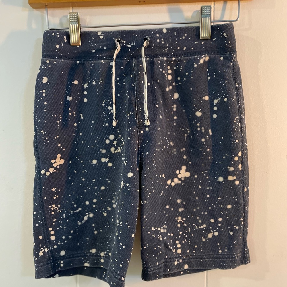 Crewcuts Blue and White Splatter Kids Shorts